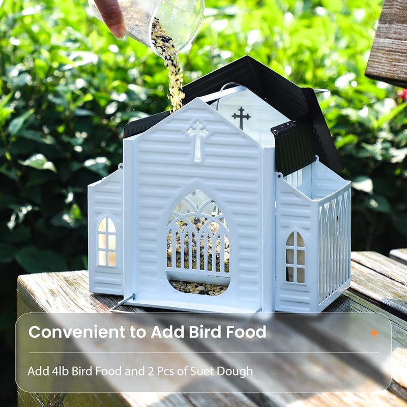 FeatherGlow – Solar Powered Light Up Bird Feeder