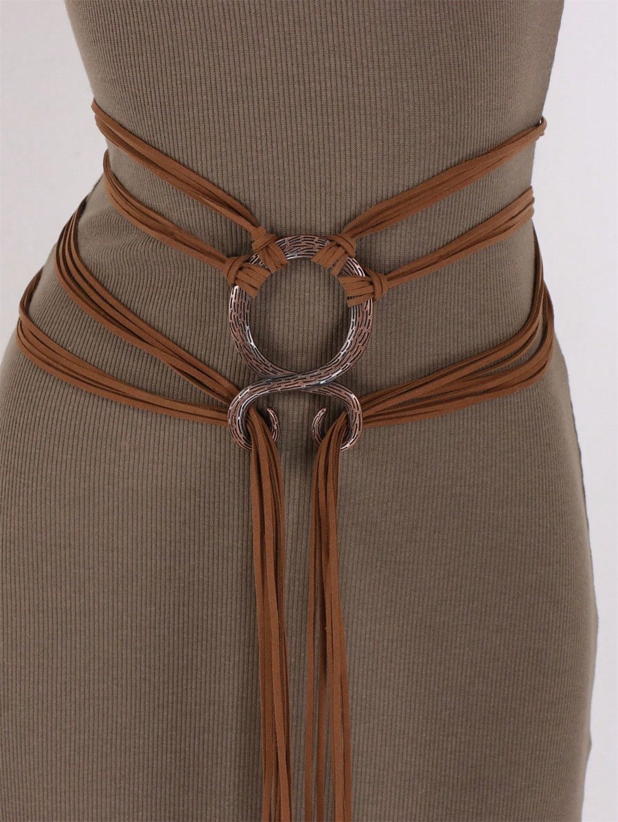 NordicForge – Viking Braided Leather Belt Set