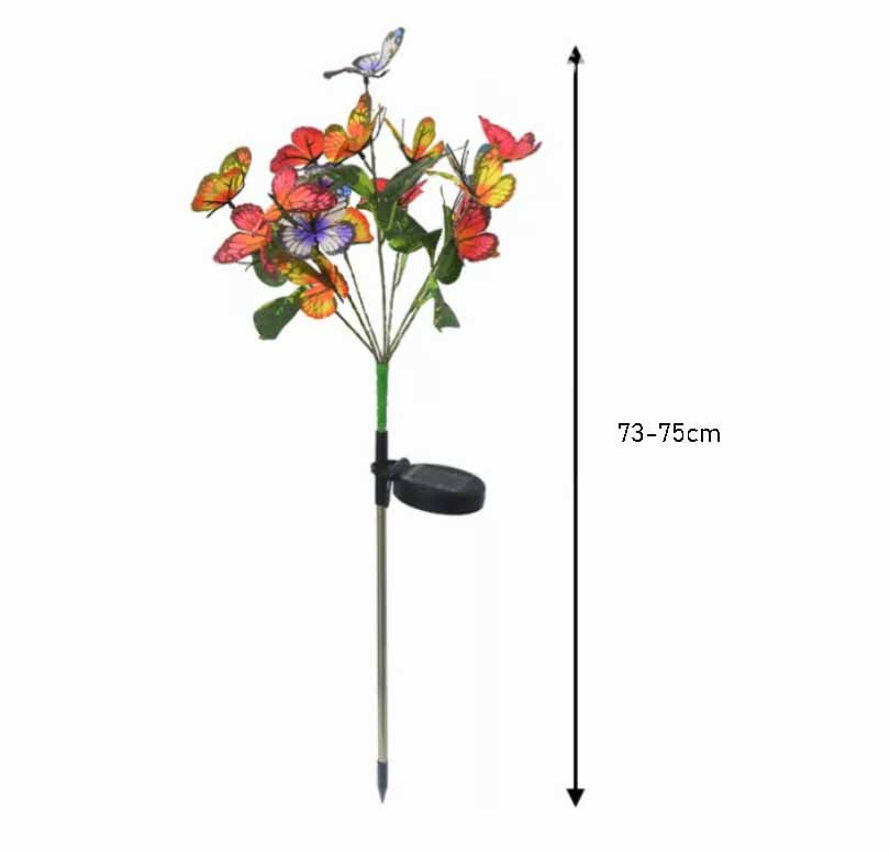 BloomLuxe – Solar Dancing Butterfly Lights