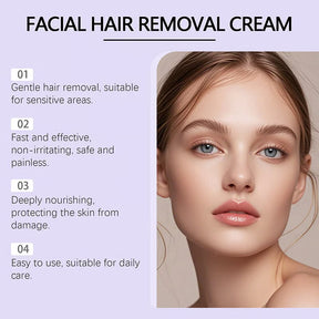 VelvetSkin – Painless Facial Hair Removal Cream