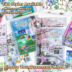 AuraDream – Surreal Aesthetic Sticker Art Book