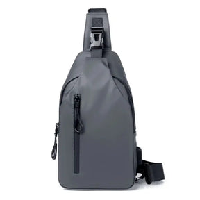 SyncPack™ – Waterproof Crossbody Bag with USB Port