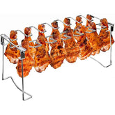 GrillNest – Foldable BBQ Drumstick Rack