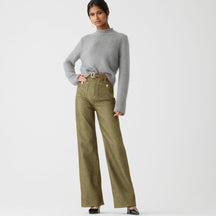 NautiFit – Sculpting Sailor Style Wide Leg Trousers