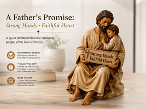 FaithKeeper – Handcrafted Jesus Storage Bowl