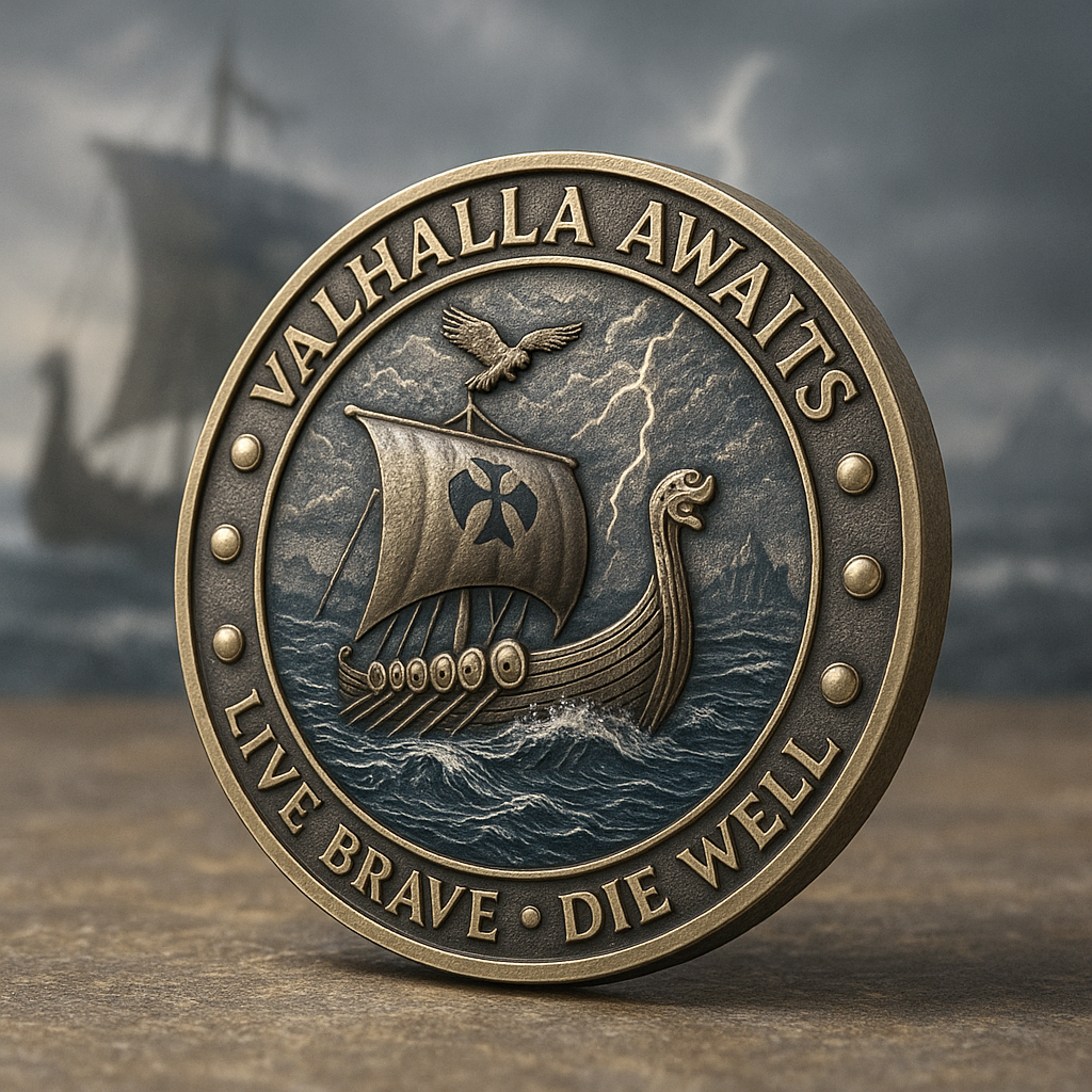 OdinForge – Berserker Spirit Challenge Coin