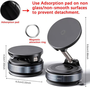 SpinGrip – 360° Magnetic Car Phone Mount