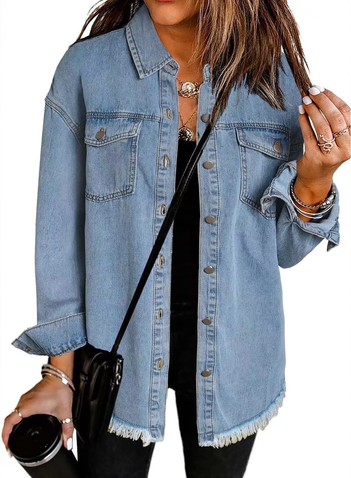 UrbanChic – Stylish Denim Jacket for Women