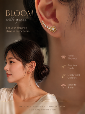 Aurelle – Elegant Statement Earrings