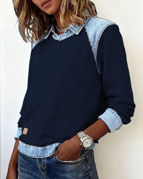 BelleVibe – Women’s Fashion Lapel Blouse