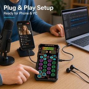 SoundMorph – Portable Live Voice Changer Card