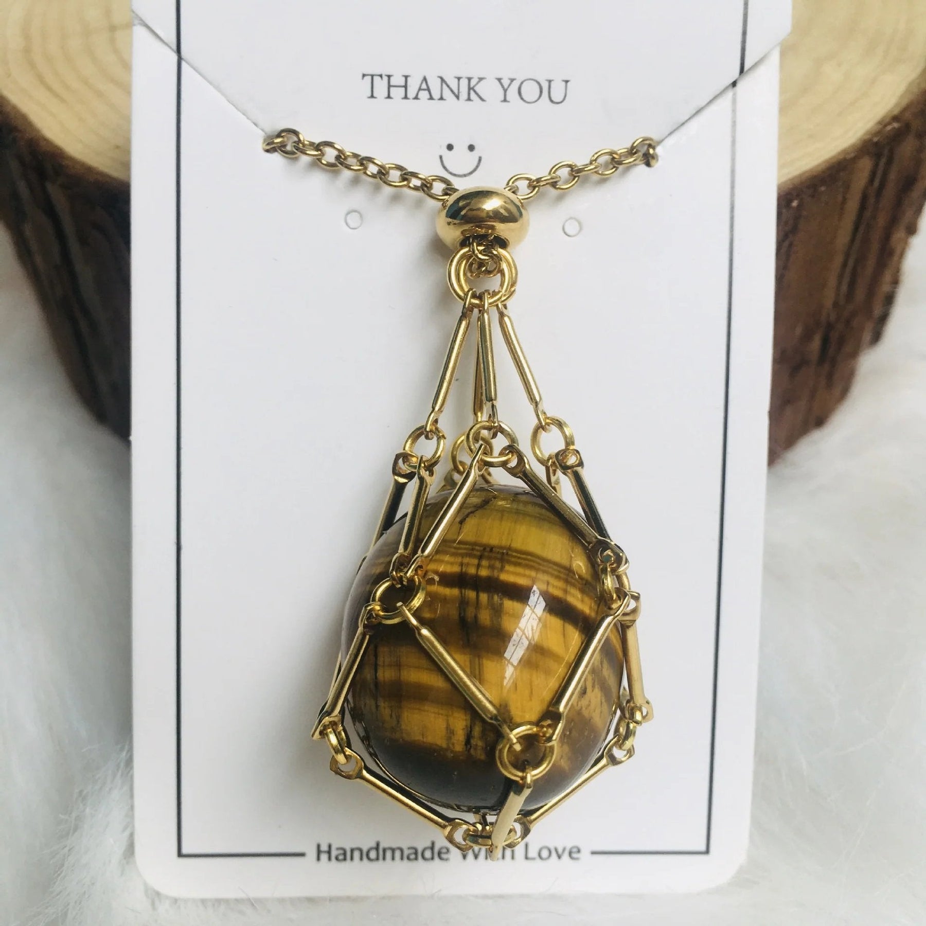 SoulBound - Natural Healing Crystal Necklace