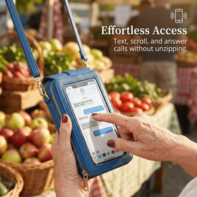 VistaPouch – Simple and Elegant Women’s Touchscreen Crossbody Phone Wallet