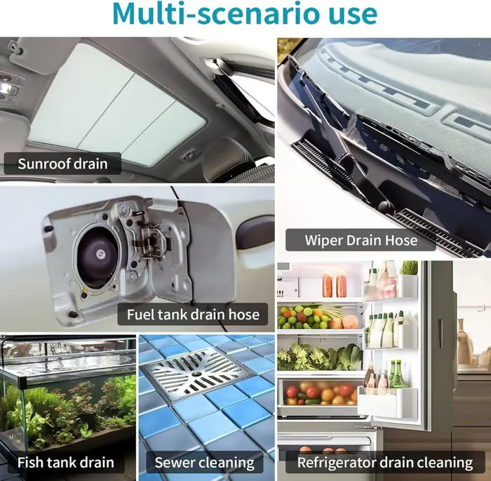 DrainFixPro – Car Sunroof Drain Clog Remover