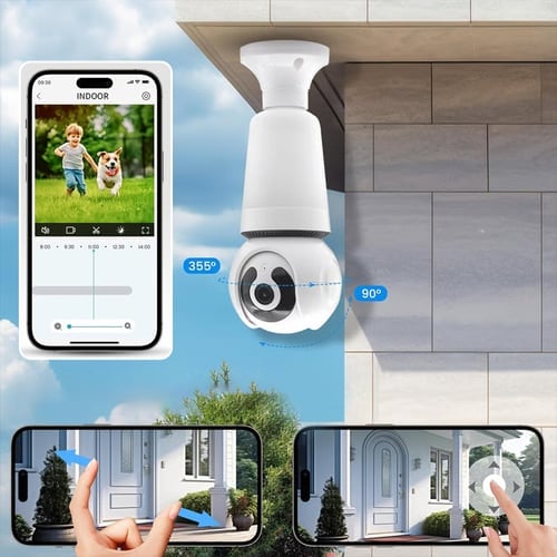 LumiGuard – Wireless Smart Bulb Security Camera