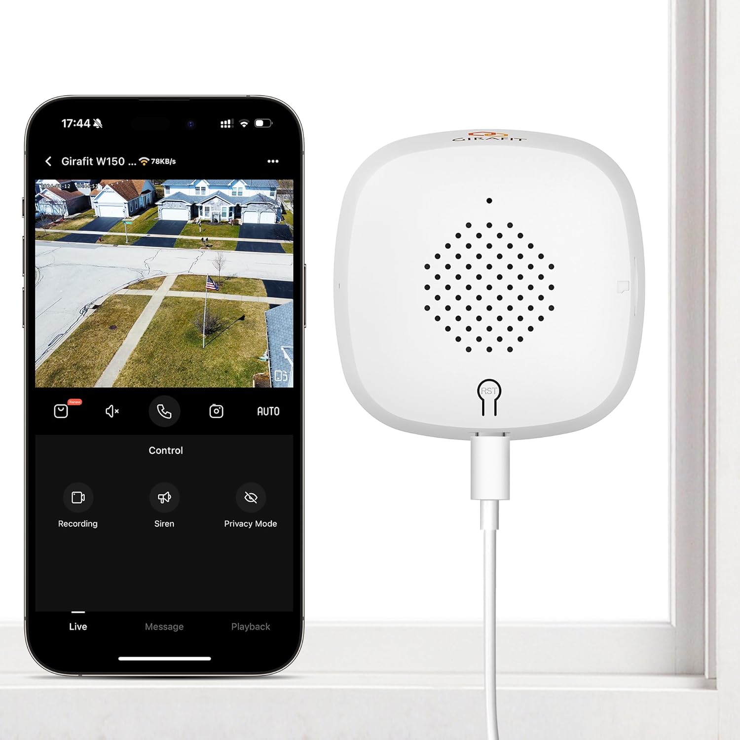 ClearGuard – Ultra HD 2K Smart Security Camera