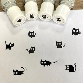 MeowMark – Cat Pattern Stamp Set
