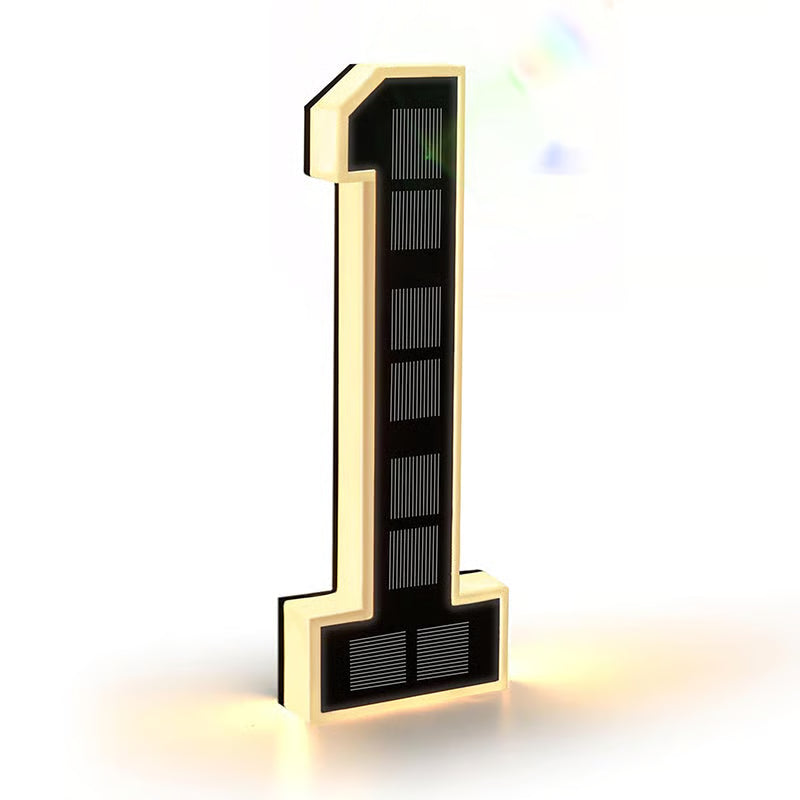 LumiSign – Solar Outdoor Address Number Light
