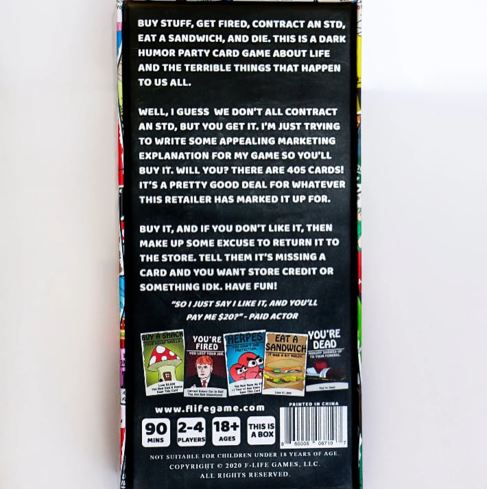 DoomDeck – Dark Comedy Card Game