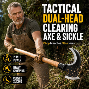 TimberClaw – Dual-Edge Clearing Axe