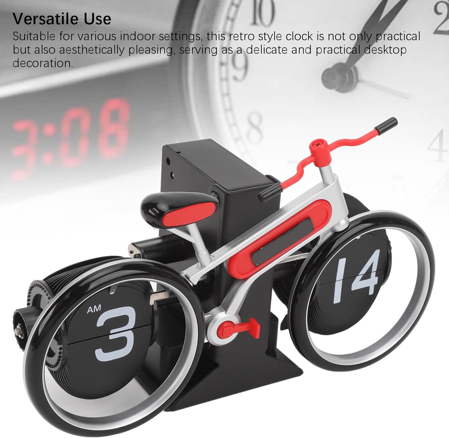 CycleTime - Vintage Bicycle Flip Clock