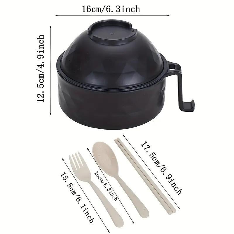 LunchNest – Durable Instant Noodle Bowl Set