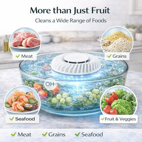 NutriPure Flow – Ultrasonic Food Cleaner