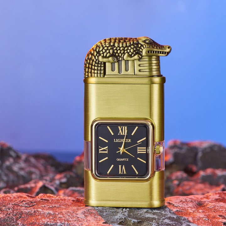 TimeFlame – Vintage Watch Lighter Combo