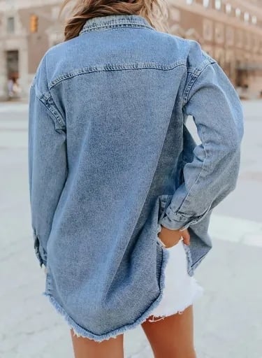 UrbanChic – Stylish Denim Jacket for Women