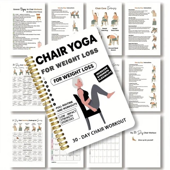 ChairFit – 30-Day Chair Yoga Weight Loss Journal