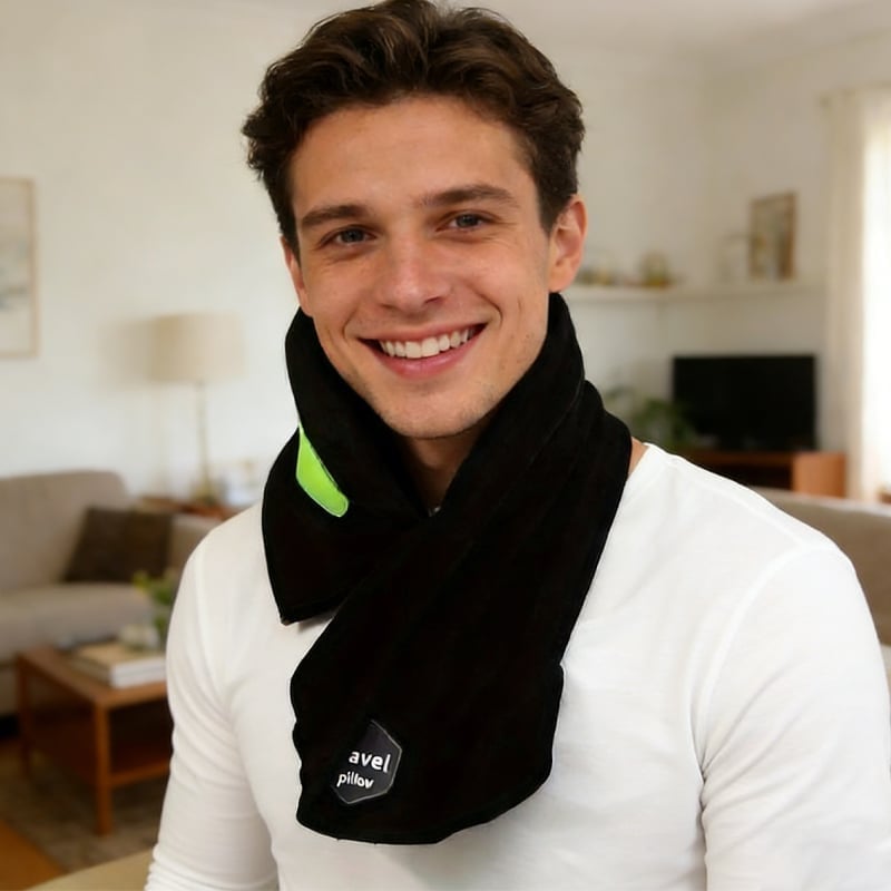 TravelEase – Ergonomic Neck Pillow Pain‑Free Journeys
