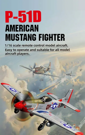 Warhawk Pro – P-51D RC Plane