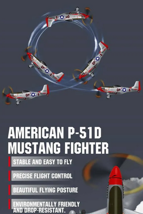 Warhawk Pro – P-51D RC Plane