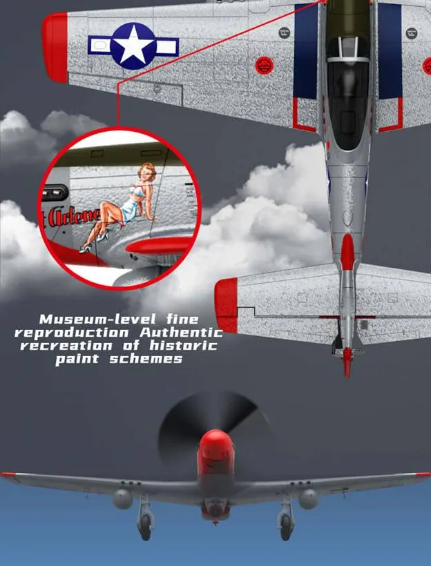 Warhawk Pro – P-51D RC Plane