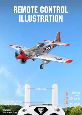 Warhawk Pro – P-51D RC Plane