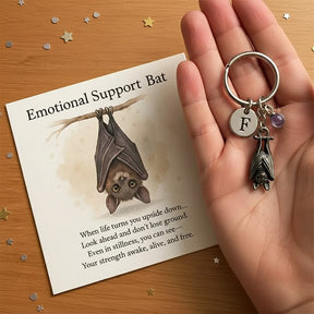 SoulWing – Motivational Bat Charm Keychain