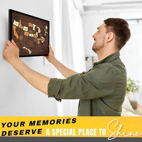 AtlasCraft – Wooden USA Travel Map Puzzle Wall Decor