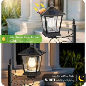 VistaPoint – Dual-Purpose Solar Lamp Post