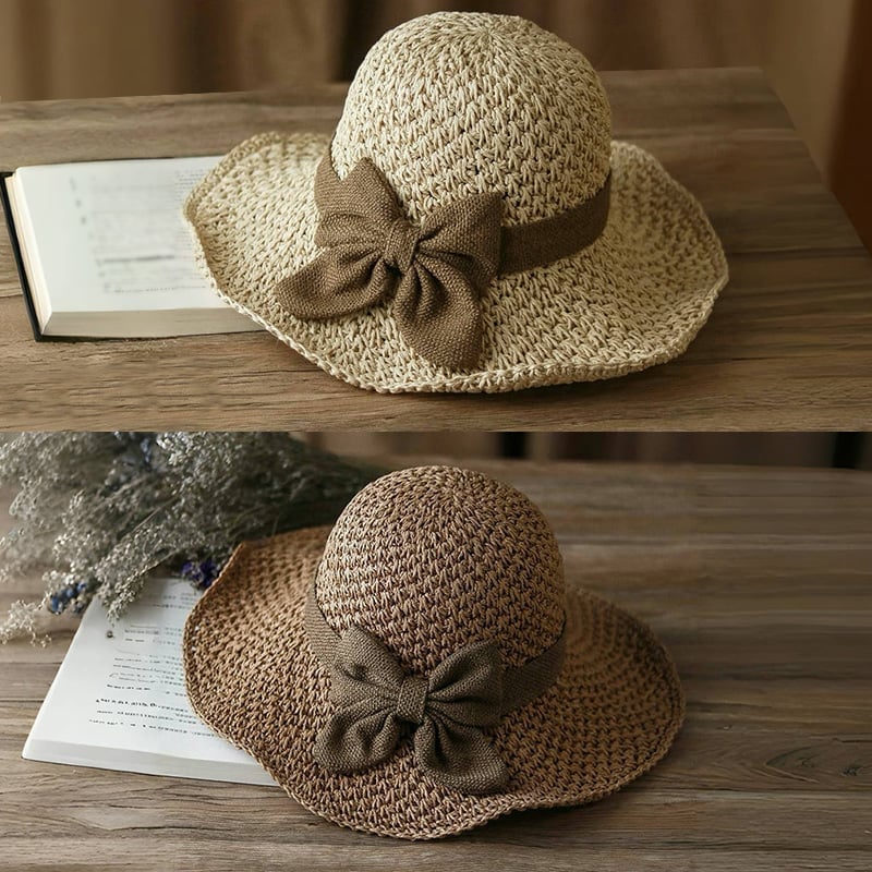 LunaShade – Breathable Summer Straw Hat