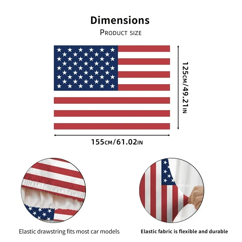 FreedomDrive – 250th Anniversary Car Hood Cover