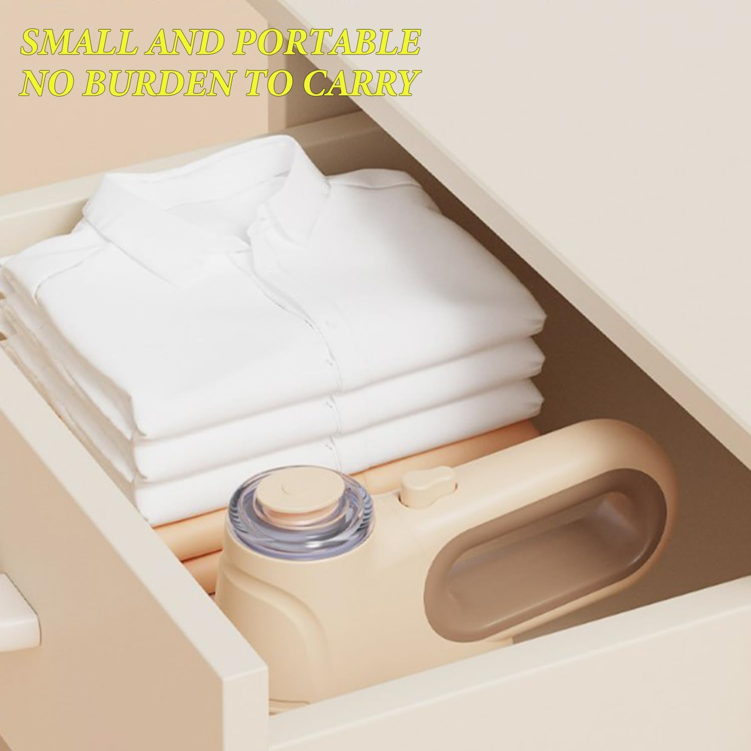 SteamEase – Portable Vacuum Clothes Steamer