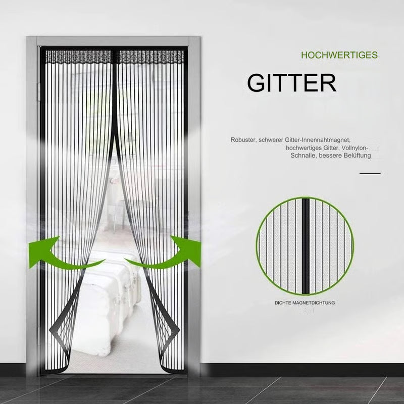 BreezeLock – Magnetic Mesh Fly Protection Door