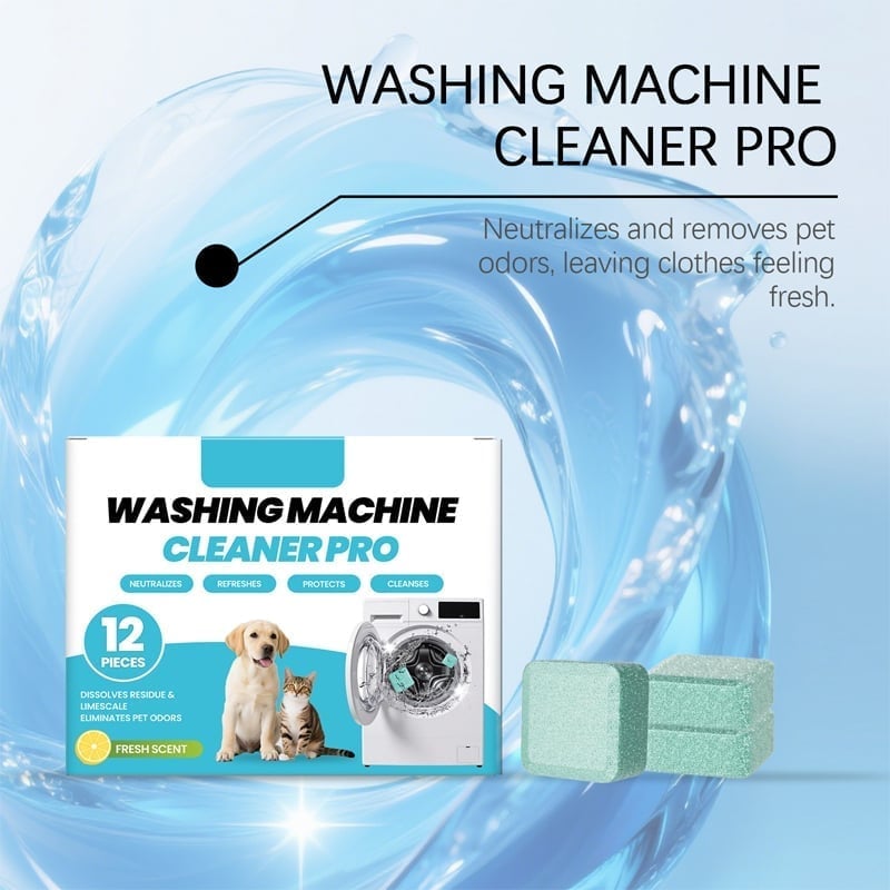 FreshSpin – Washing Machine Deep Cleaning Tablets