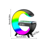 GlowG – G-Shaped RGB Wireless Charging Speaker