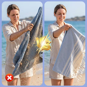 AquaLoom – Cotton Turkish Beach Towel