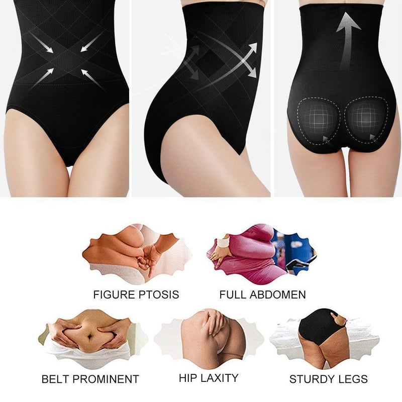 SlimElegance – High Waist Tummy Control Shapewear Panties