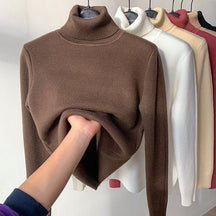 GlowThread – Cozy Turtleneck Pullover Sweater