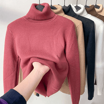 GlowThread – Cozy Turtleneck Pullover Sweater
