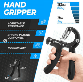 GripForge – Portable Hand Strengthener Kit