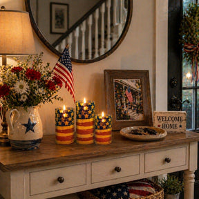 FreedomFlame – USA Inspired Flameless Candle Collection
